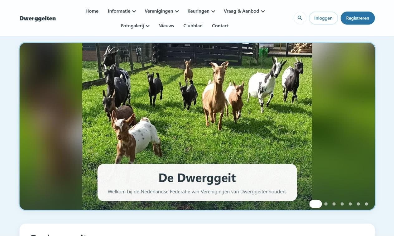 Dutch Dwarf Goat Federation screenshot